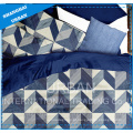 Dorm-Essentials Navy Totem Algodão Duvet Cover Set